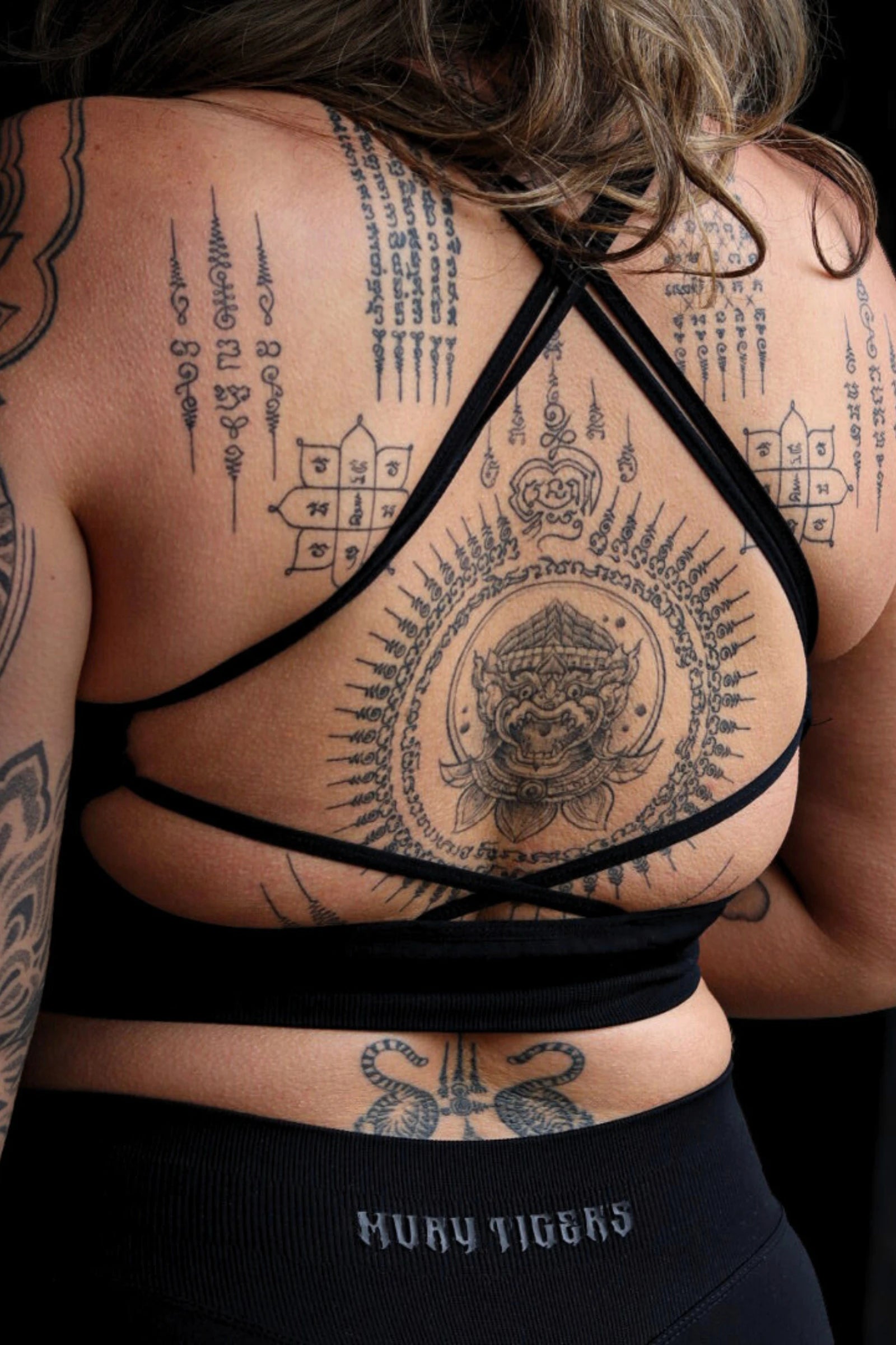 Timeless Crossback Bra Black