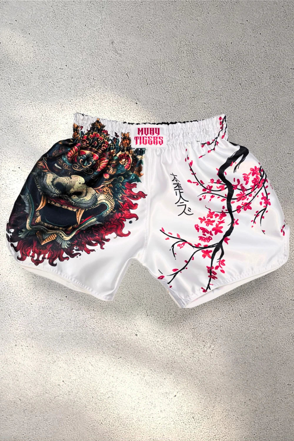 Muay Thai Shorts White