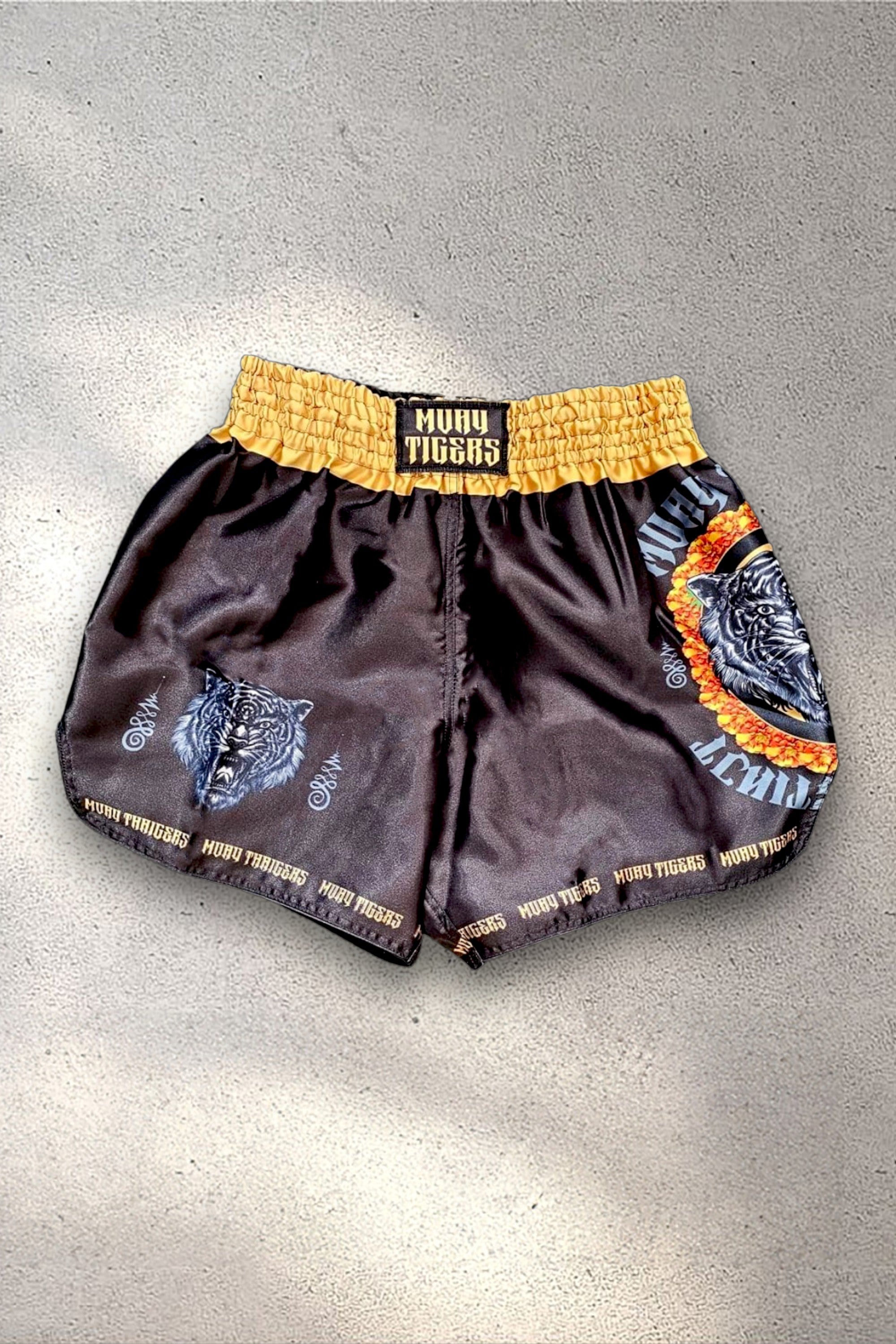 Muay Thai Shorts Gold
