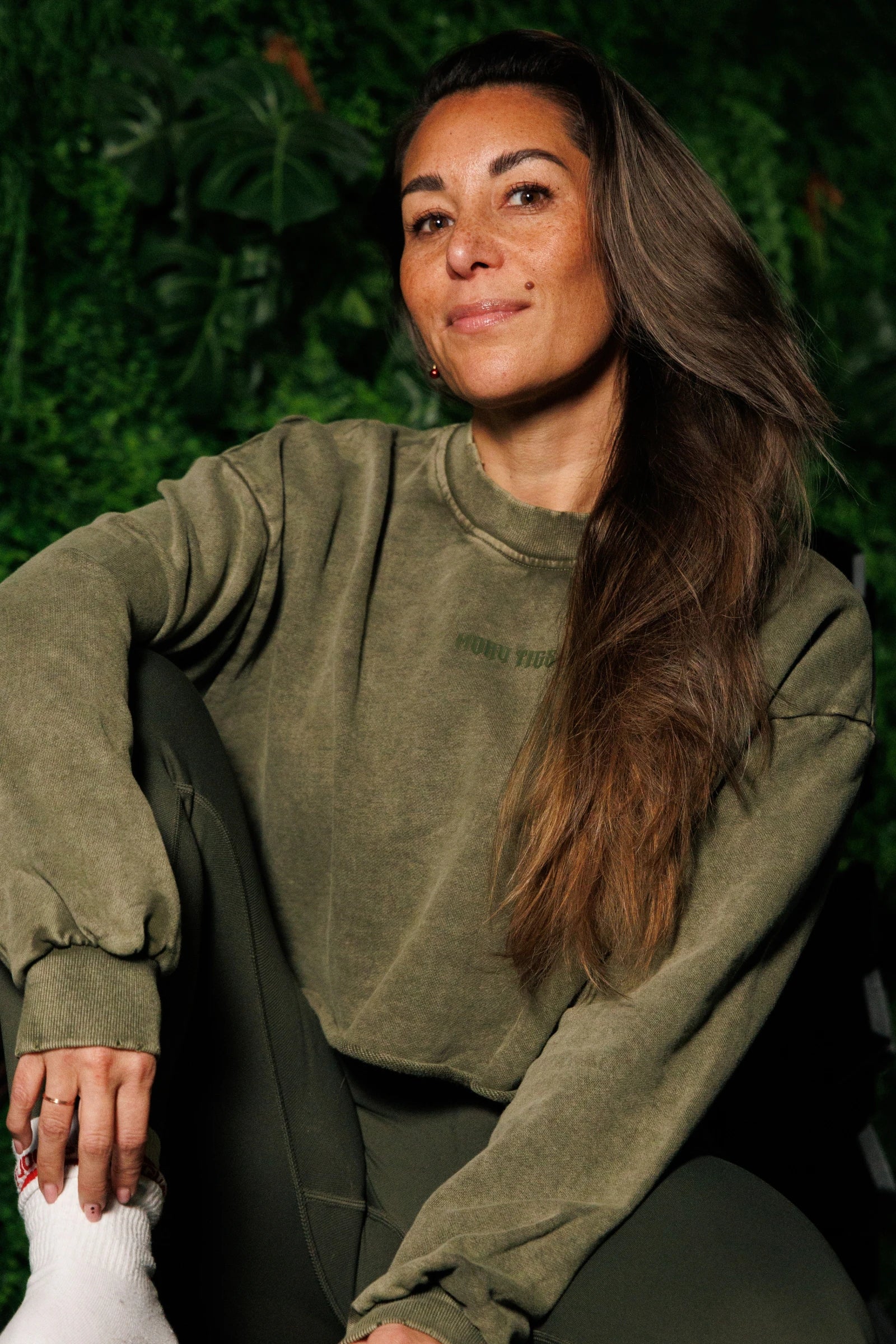 High-Waist Legging Olive